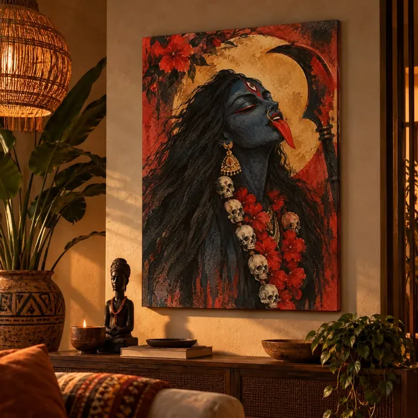 Quadro Kali na parede