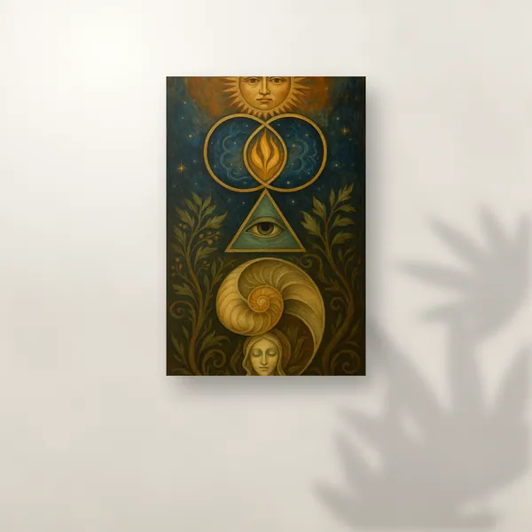 Olho e Espiral Dourada: foto 3
